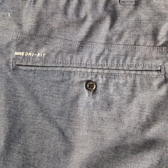 Hurley X Nike Dri-Fit Mens Chino Shorts 38 Gray Blue (Bundle‎ Of 2) Golf Casual - Picture 6 of 14